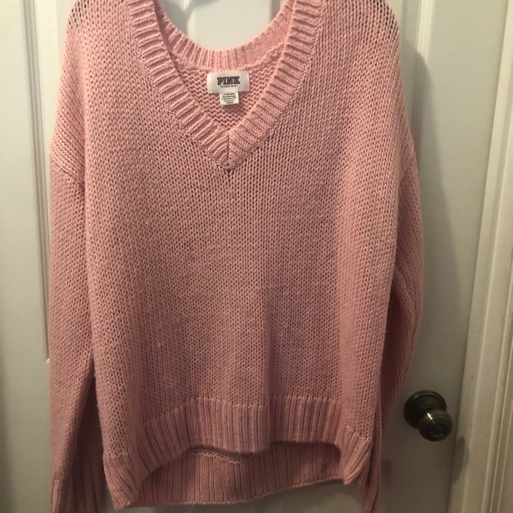 Pink Oversized Sweater